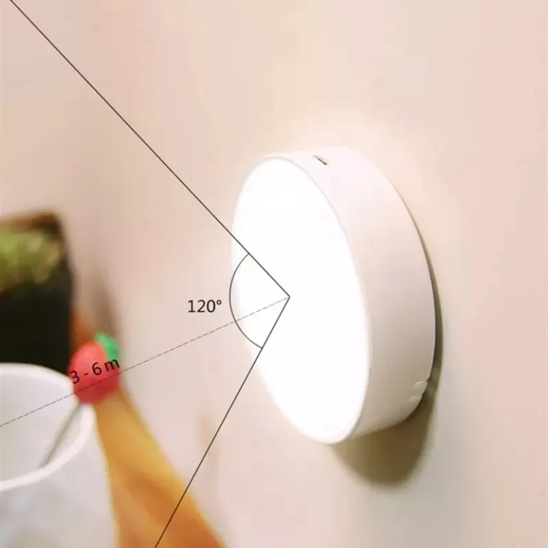 Luz Con Sensor De Movimiento Recargable – Makell